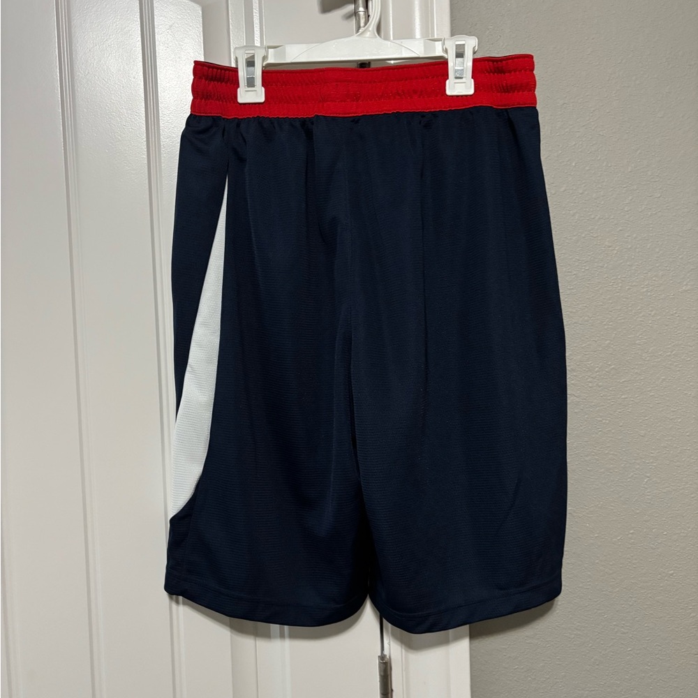 Men's Nike Navy and Red Athletic Shorts